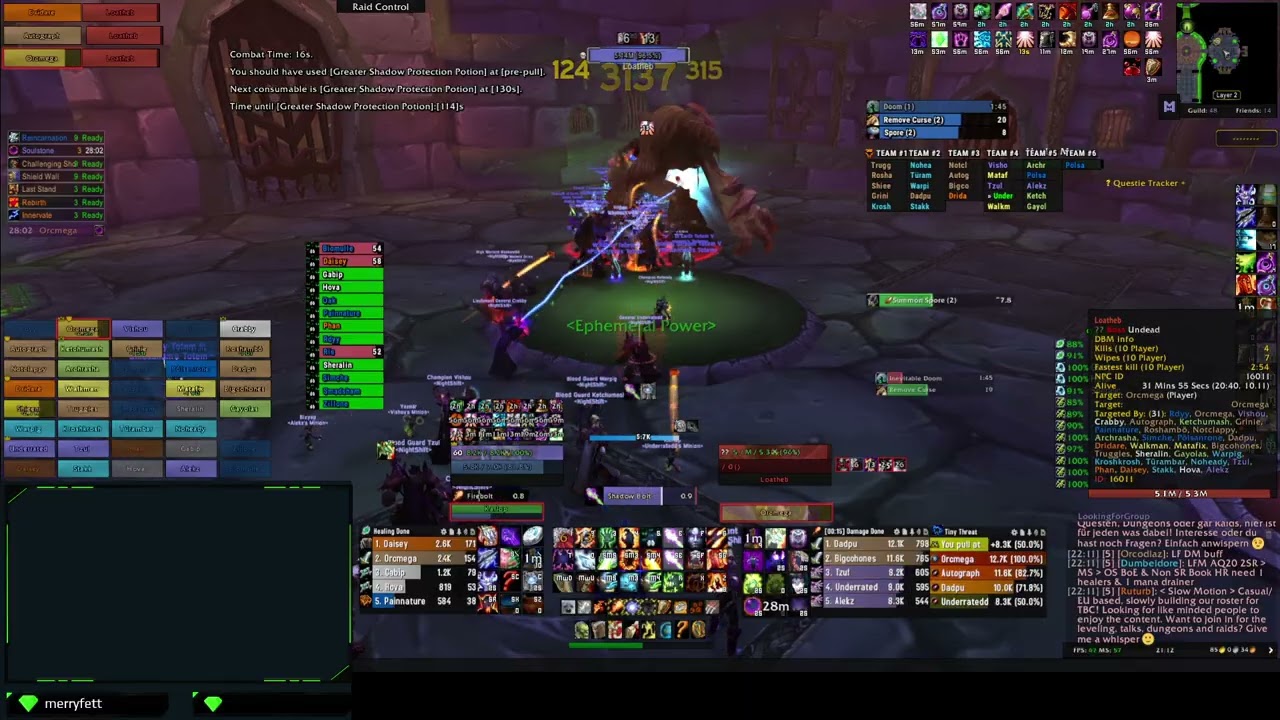 NightShift [NAXX] [Thunderstrike] Warlock POV - 10/11/2025