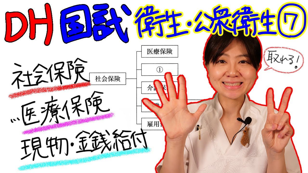 【衛生・公衆衛生⑦】DH国試対策 with ドクター歯科衛生士 Akane