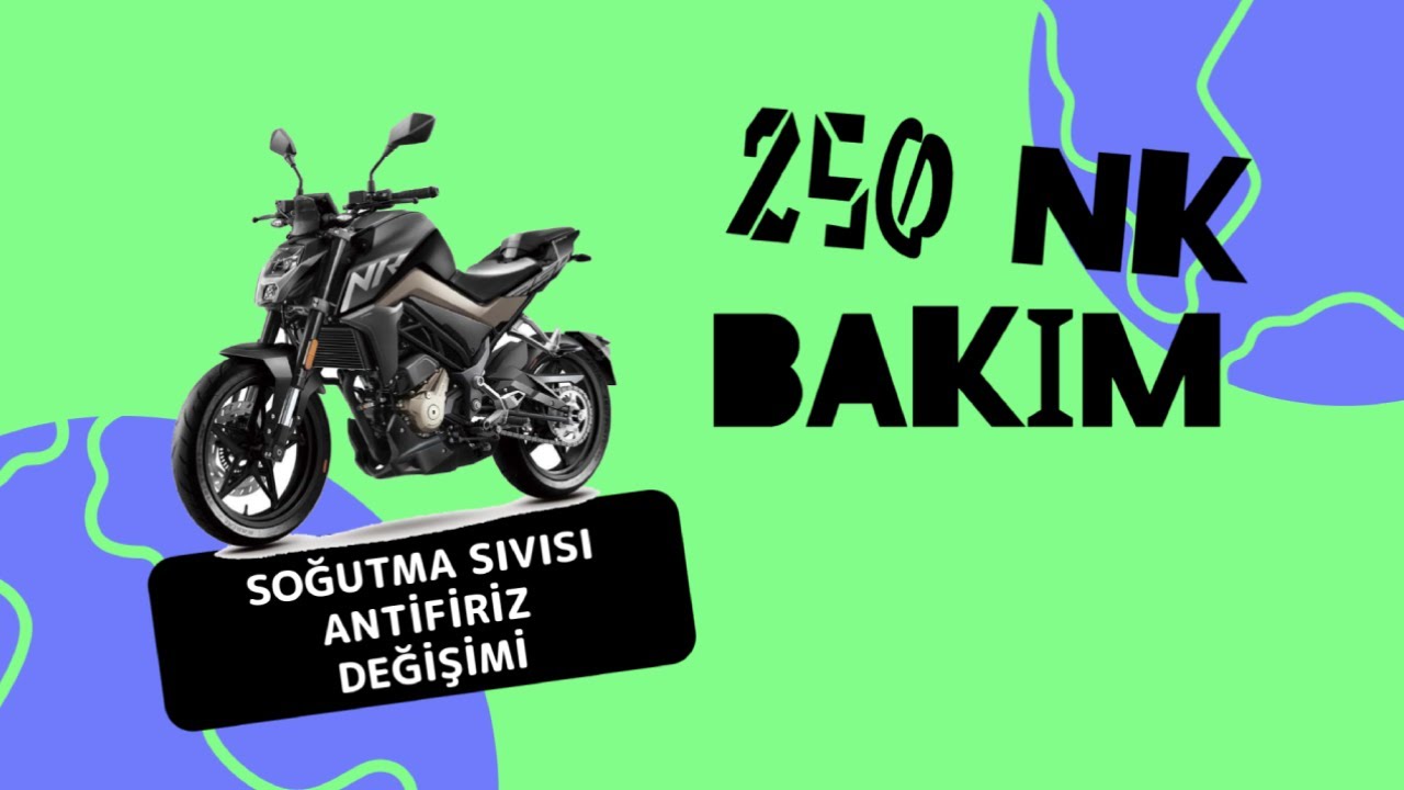 CF Moto 250 NK - Bakım - Soğutma sıvısı (antifiriz) değişimi