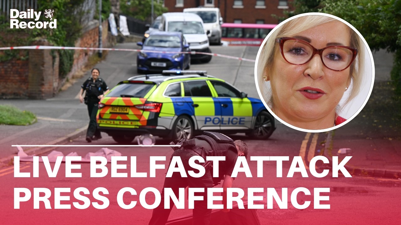 LIVE | Stormont leaders and police hold press conference after Belfast knife attack