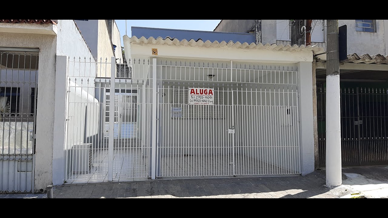 Casa Térrea de 80m2 a.c em terreno de 138m2 com 2 dorms e 2 vgs próximo da Av. Vila Ema (ALUGOU)