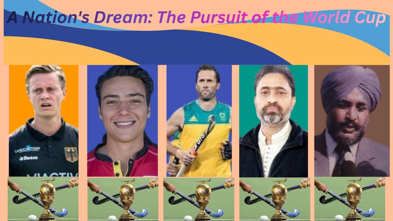 A NATIONS DREAMS,THE PURSUIT OF THE WORLD CUP HOCKEY