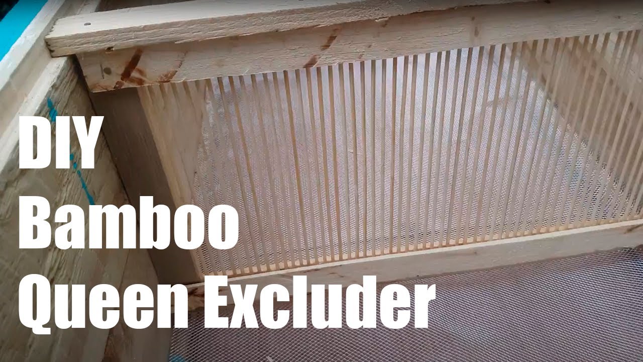 DIY Bamboo Queen Excluder
