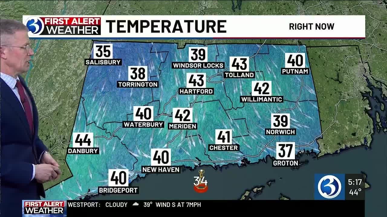 Technical Discussion: Temperatures rise through Saturday, colder by Sunday