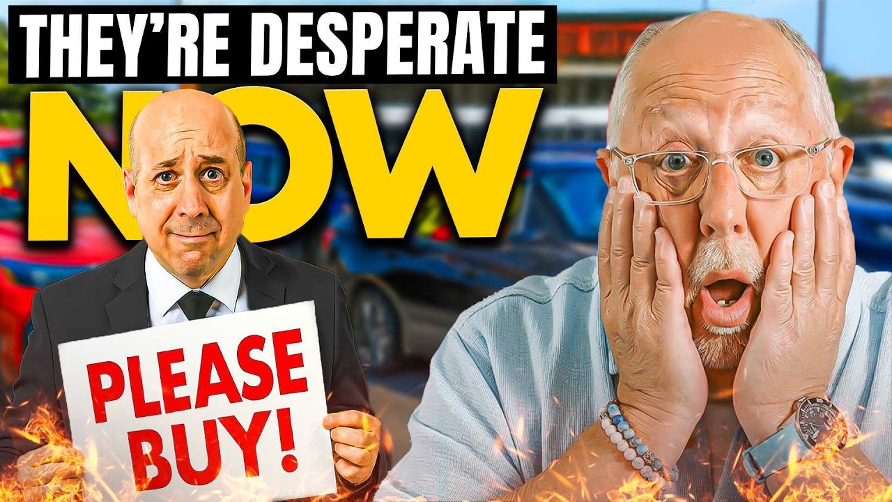 This is what happens when car dealers can’t sell cars