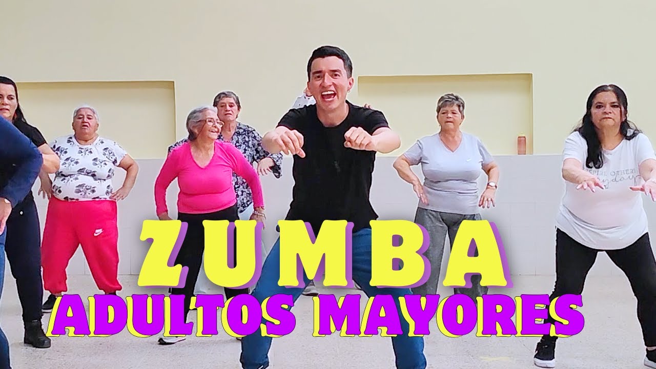 Clase de Zumba para Adultos Mayores/ Baile Divertido y Saludable