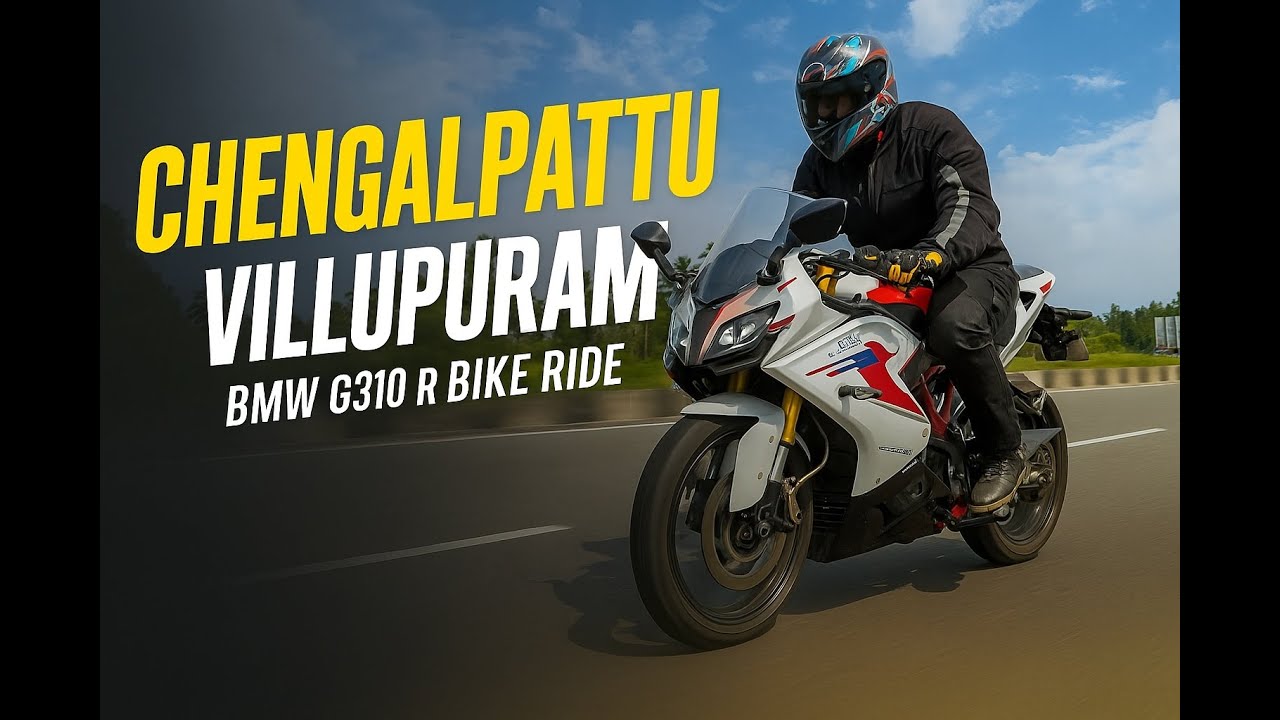 BMW G310 RR RIDE | CHENGALPATTU TO VILLUPURAM PART 2 TRAVEL VLOG | WEEKEND RIDE | TWIN FISH TECH