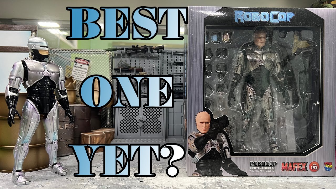 Mafex Robocop Murphy Head Damage Ver REVIEW