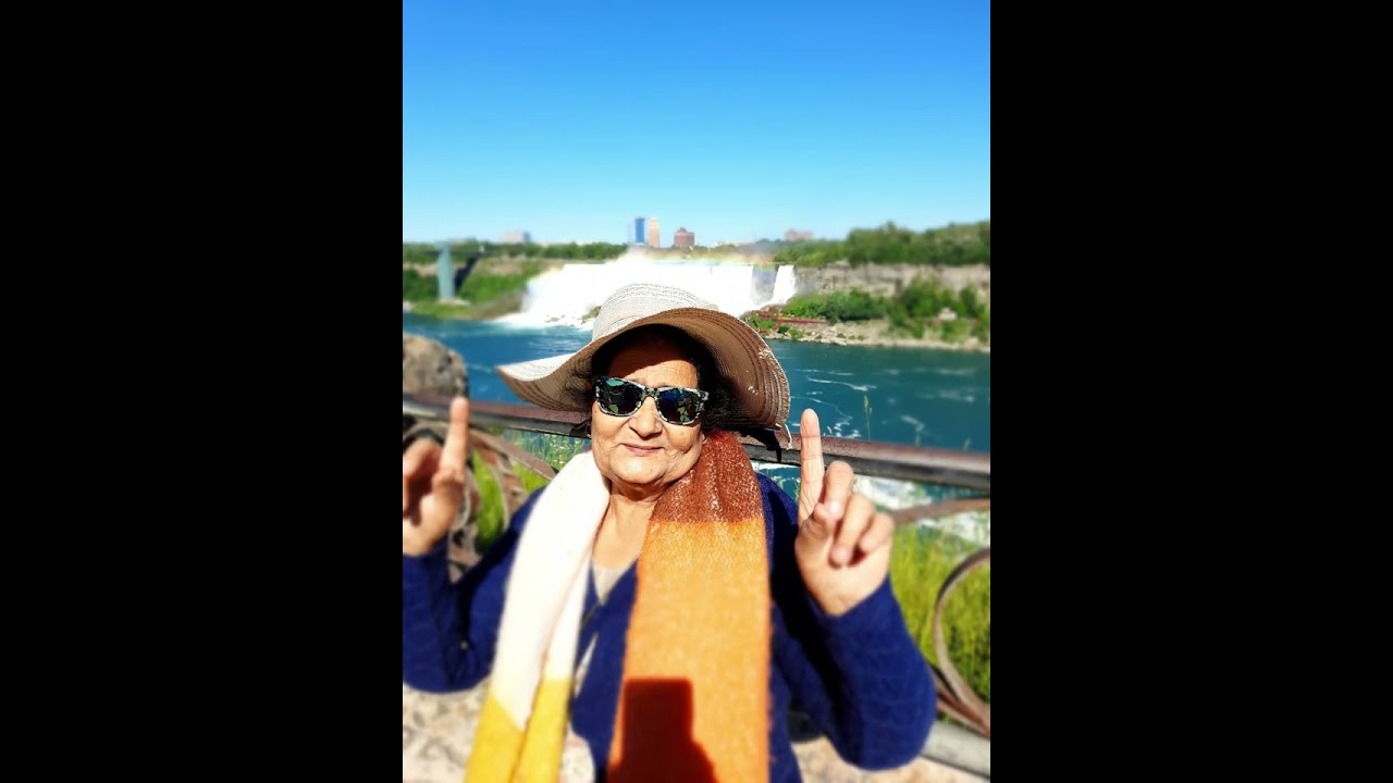 माँ बेटी की यादें नायग्रा फॉल्स पर 🇨🇦pure Happiness & Memories🤗🥹#reelsindia #reelainstagram#yshort 