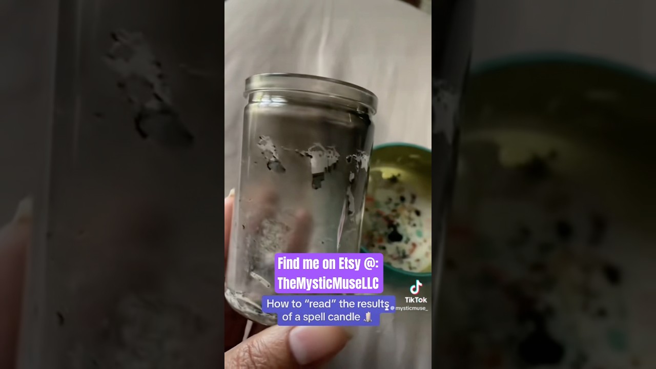 How to read spell candles 💜🕯️ #lunanova #themysticmuse #spells #spirituality #manifestation #short