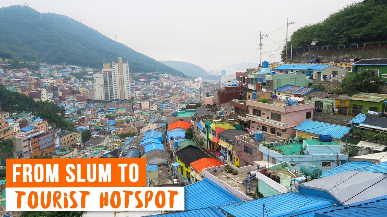 This Korean Slum in Busan Turned into a Tourist Hotspot ♦ Gamcheon Culture Village