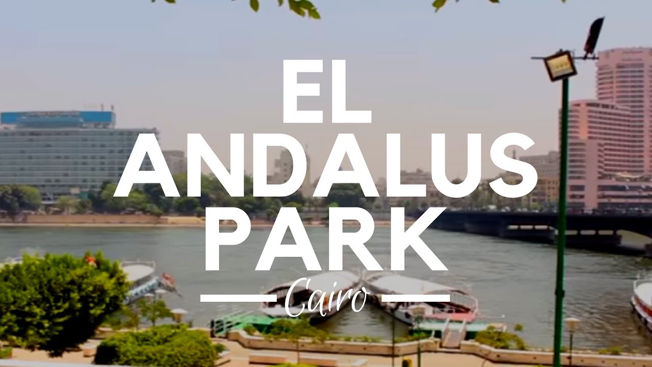 El Andalus Park in Cairo, Egypt; A Walk by El Zamalek Island