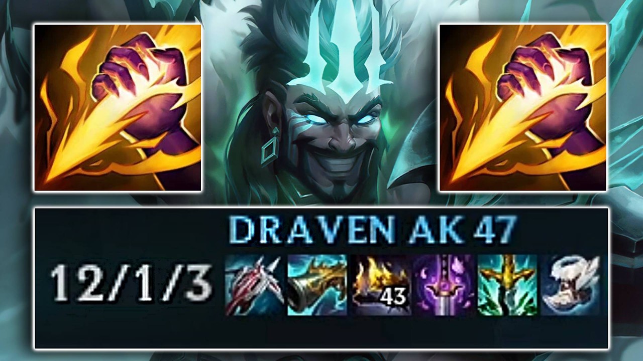 DRAVEN JUNGLE IN HIGH ELO - FULL 1 SHOT DRAVEN BUILD