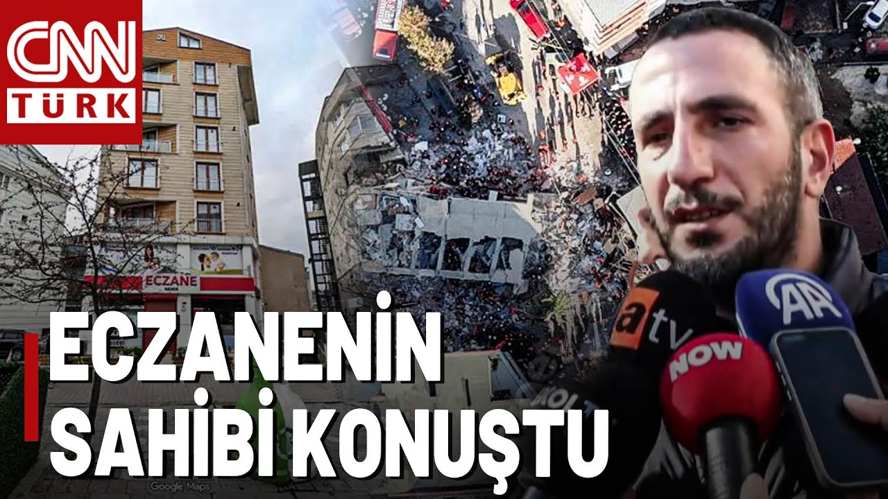 SON DAKİKA🚨Çöken Binadaki Eczane Sahibi Uğur Aydın: 