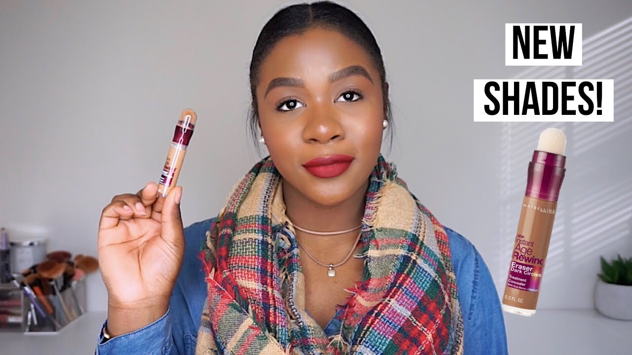 NEW Maybelline Instant Age Rewind Concealer For WOC l Review