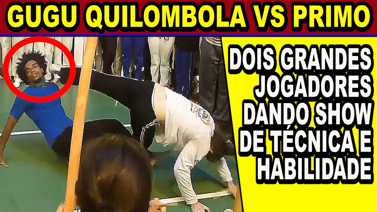 Contramestre Gugu Quilombola VS Mestre Primo (Dois grandes Jogadores dando Show de Técnica)