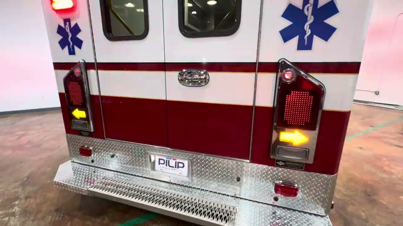 2015 Wheeled Coach Type III Ambulance for sale by PILIP - Equipped with Stryker Power Load System