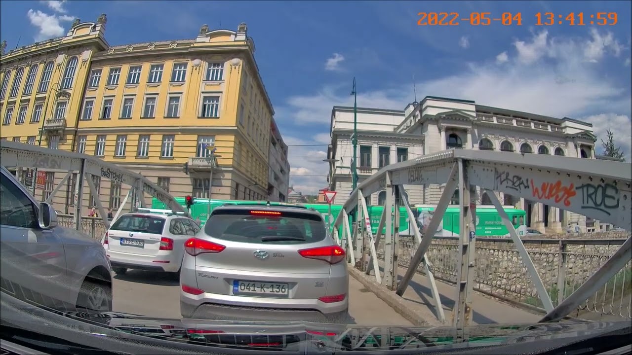 Vožnja: Skenderija - Bjelave #dashcam #may #2022 #visitsarajevo #visitbosnia #onboardcam #sarajevo