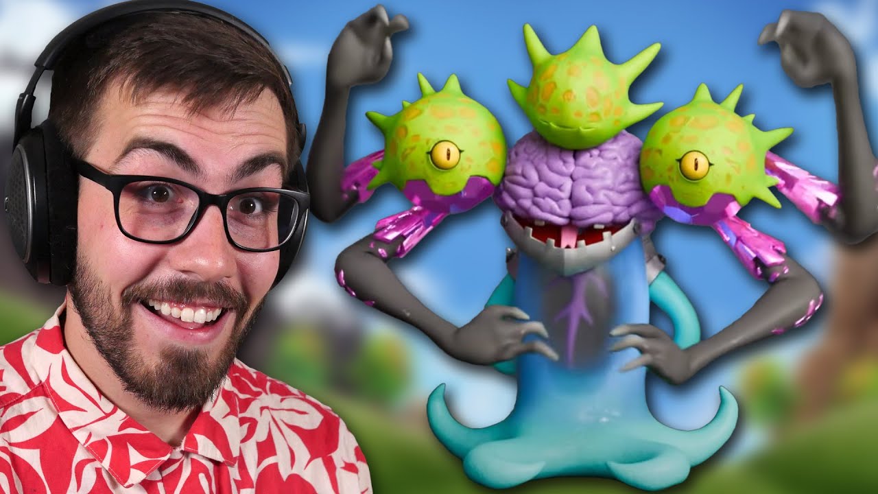 3D BeMeebEth is SO COOL! (Reacting to My Singing Monsters)