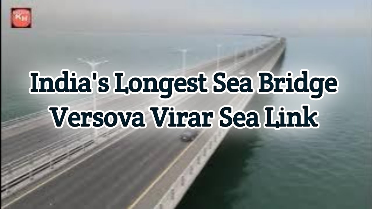 India's Longest Bridge I Versova Virar Sea Link I India's Longest Sea Bridge I Mumbai Coastal Road