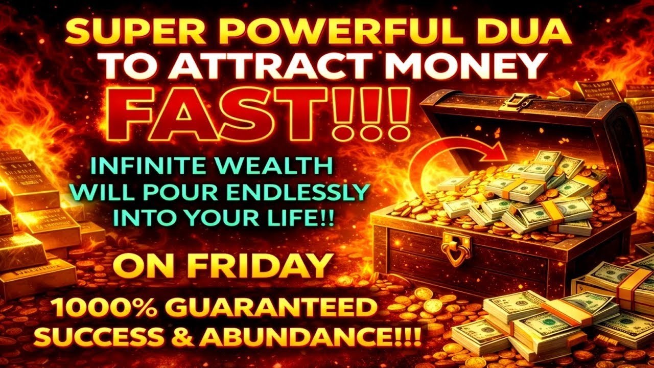 100% GUARANTEED !! YOU WILL RECEIVE A BIG AMOUNT OF MONEY, DUA FOR MONEY IMMEDIATELY, DUA FOR RIZQ