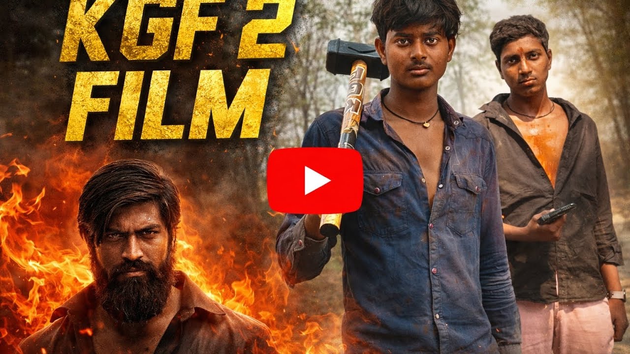 KGF 2 Film short action short film Krishna nishad #trending #viralvideo #film #youtube 