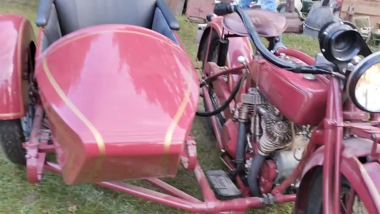 Moto Weteran Bazar Ł&oacute;dź 2025 Indian
