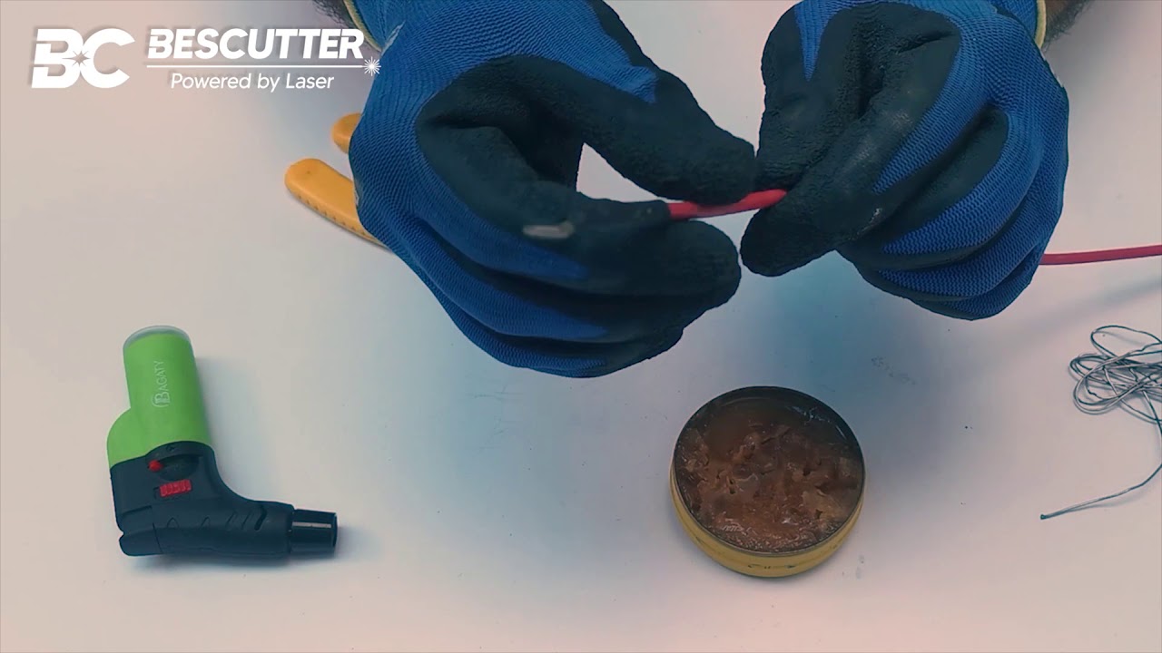 High voltage connector change in CO2 machine - Bescutter - Corona Effect