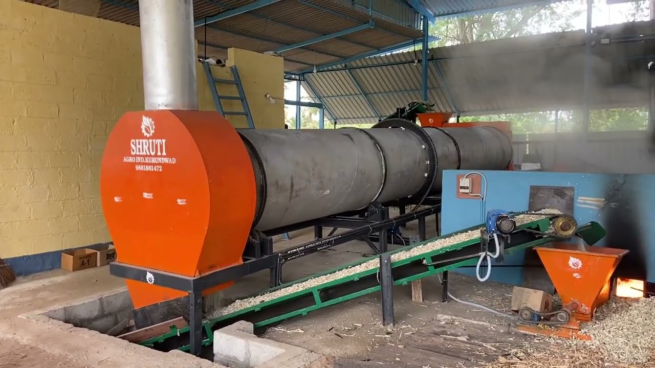 30TCD jaggery plant Baggas dryer machine