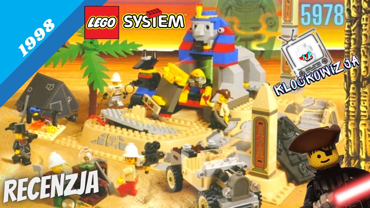 Jedyna Recenzja Lego Adventurers 5978 Sekret Sfinksa (Sphinx Secret Surprise)