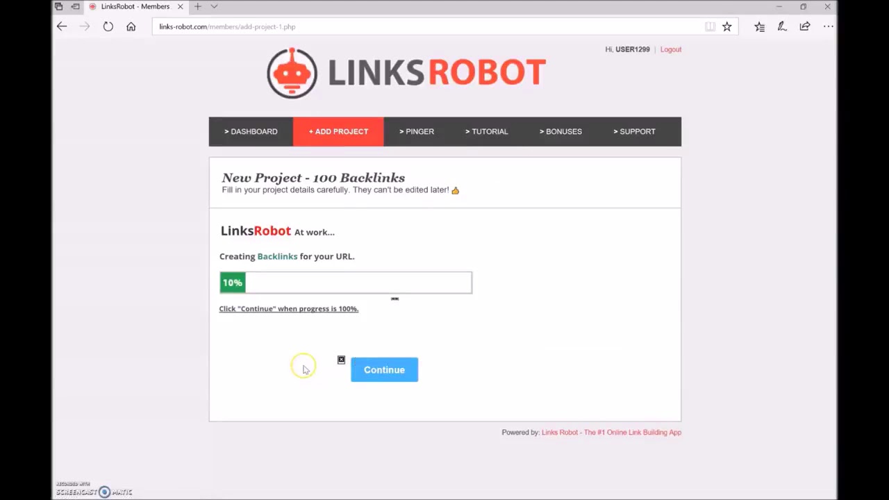 Links Robot Review Demo