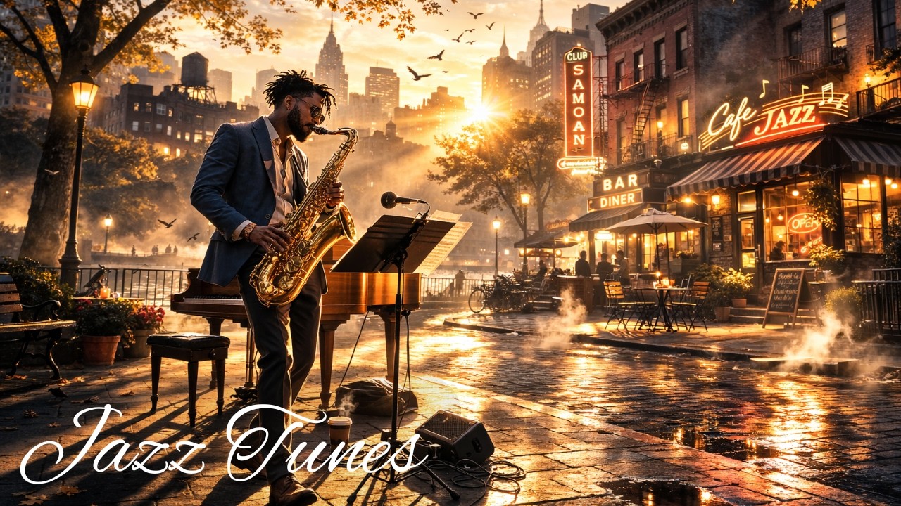 Morning Jazz Music for Relaxation, Study & Coffee Time