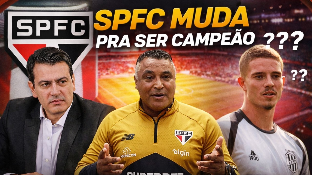 APRESENTAÇÃO DO ROGER NO SPFC - REFORÇOS - ESTILO DE JOGO - RECORDE DE ARRECADAÇÃO BILIONÁRIA