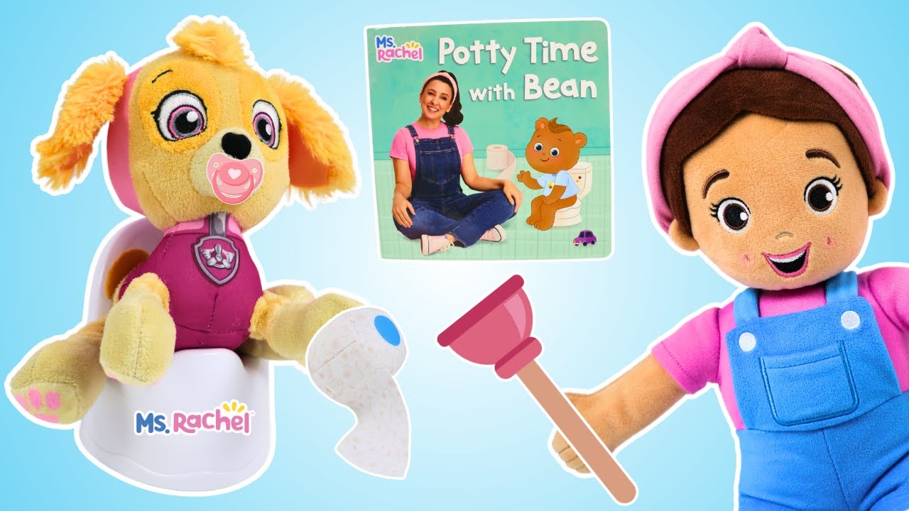Paw Patrol Skye Learns Potty Training with Ms. Rachel!