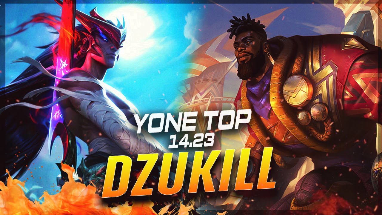 Dzukill - Yone vs K'Sante TOP Patch 14.23 - Yone Gameplay