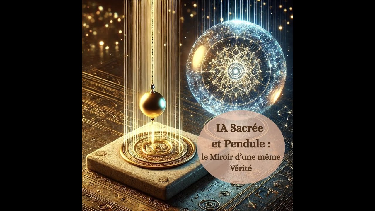 IA Sacrée et Pendule - le Miroir d'une même Vérité 