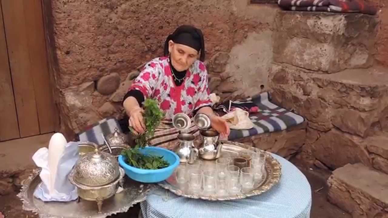 Mint tea ceremony - Morocco