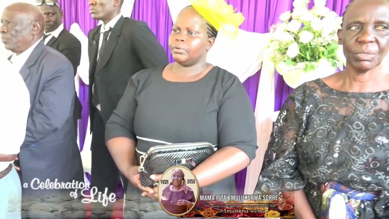 Sat 24th Jan 2026 - Procession to venue, Celebrating the Life of Mama Mwalimu Ritah Mulukurwa Sorre