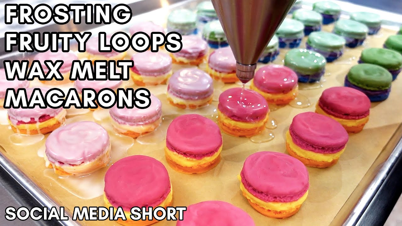 Frosting Fruity Loops Wax Melt Macarons | Social Media Short | MO River Soap