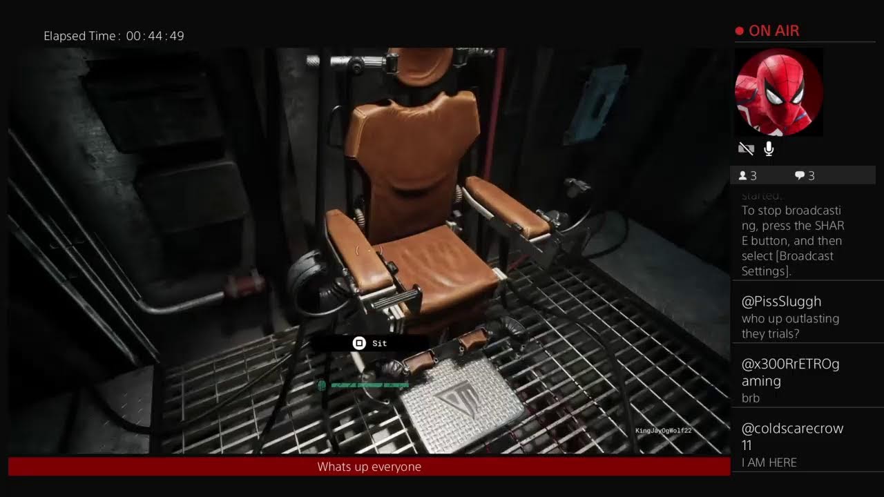 I aint ever scared OUTLAST TRIALS