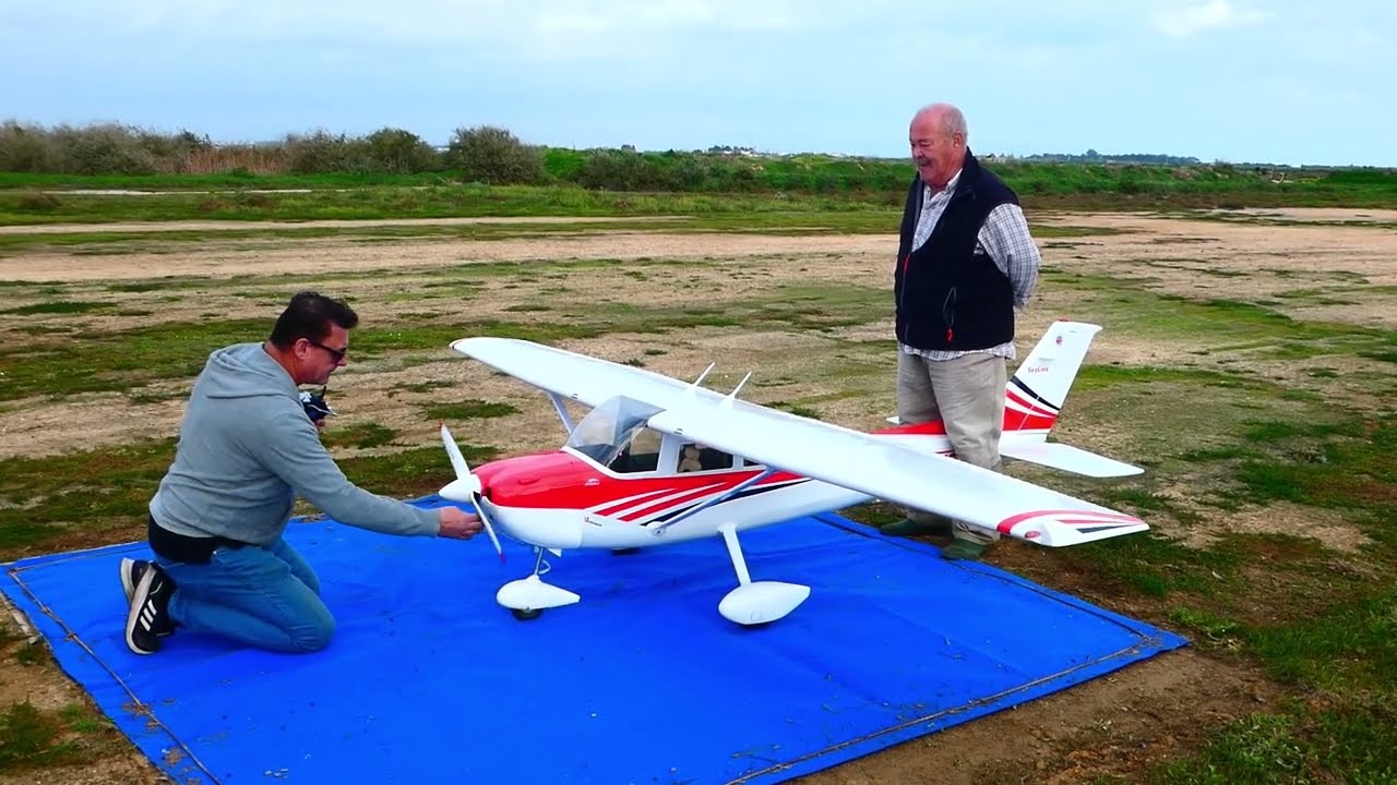 Cessna Skylane 182 1/3 Big Scale R.C TWM.. Aeromodelismo  Tavira..
