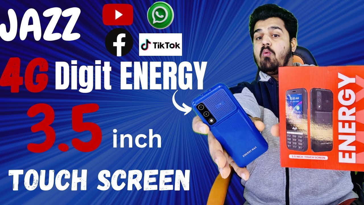 Jazz 4G Digit Energy Unboxing video price in Pakistan /.