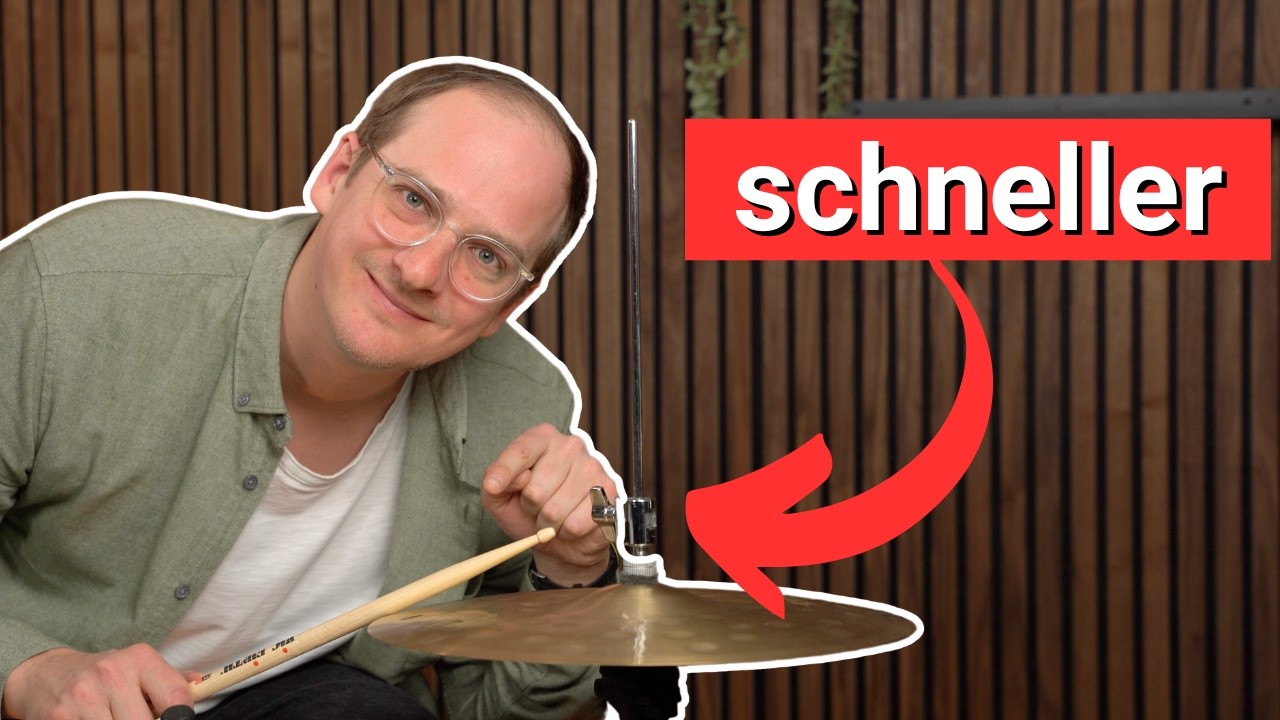 Schnellere Hi-Hat mit diesem Trick (das hätte ich früher gerne gewusst)