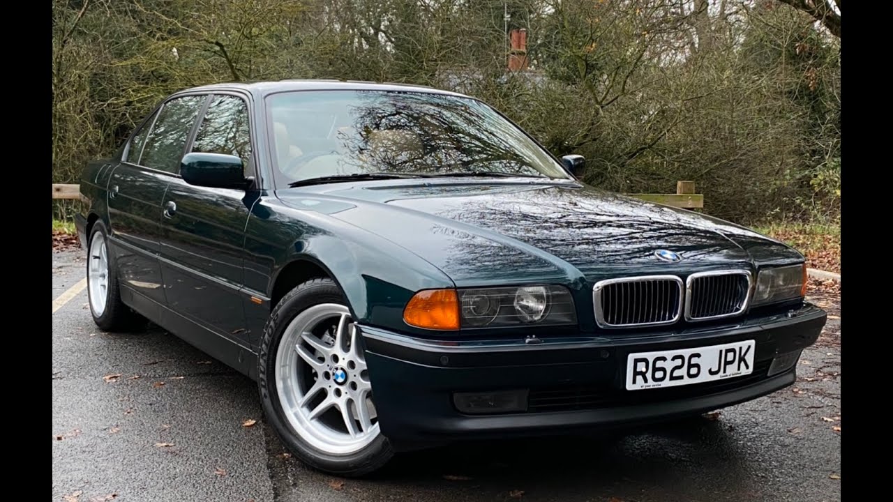 The most TIME WARP BMW E38 750iL V12 - Walk around / Interior / Start Up. www.richardharriscars.com