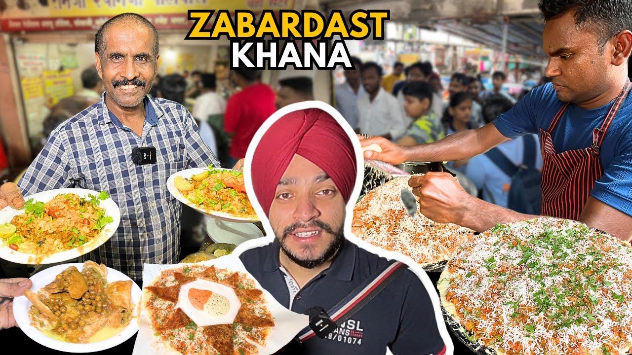 Nagpur’s Ultra Crowded Street Food 🔥, Most Famous Tarri Poha,Kadhi Aloo Bonda, Open Cheese Dosa