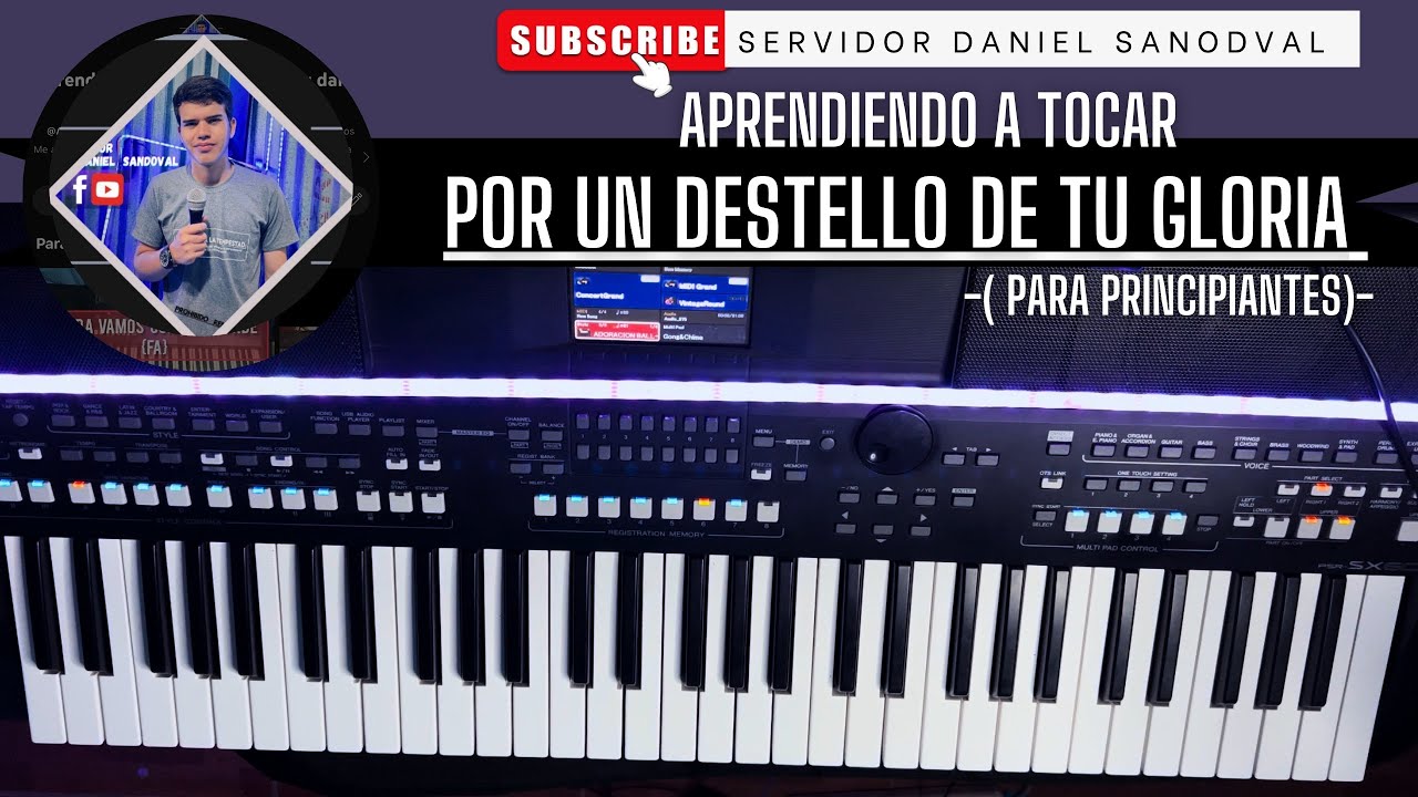 un destello de tu gloria 🎹 @Aprendiendopianodanielsandoval