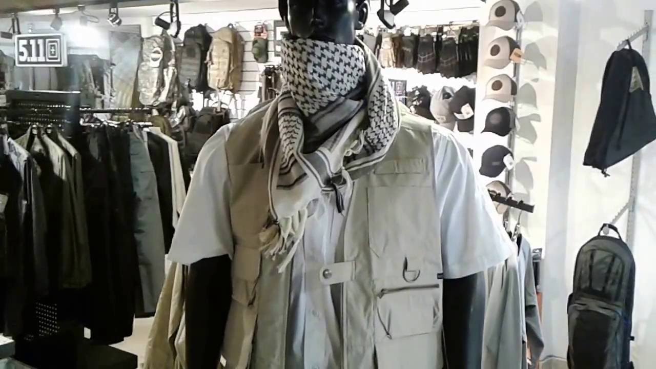 Chaleco tipo periodista 5.11 Tactical en Colombia