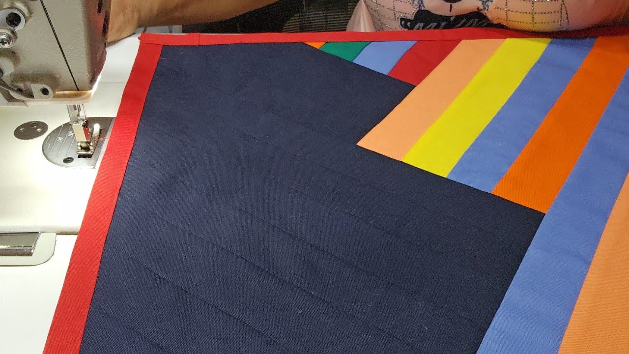 BELÍSSIMO TAPETE FEITO SÓ COM FAIXAS 🧵