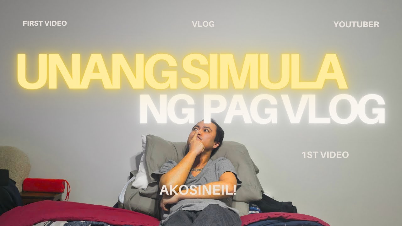 Nag Simula na ako mag Vlog ngayong 2026 | Unang Video | Bilang isang Youtuber