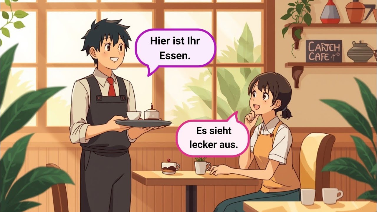 Simple German Conversations for Beginners | 10 Real German Dialogues (A1-A2) 